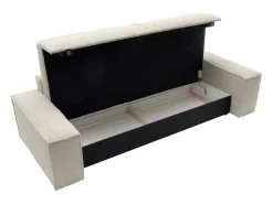 Vente-unique Sofá cama de 4 plazas de pana - AMELIA de Pascal Morabito