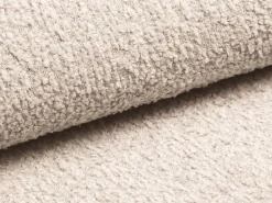 Sale Vente-unique Sofá cama de 3 plazas de tela bouclette - AMELIA de Pascal Morabito Beige