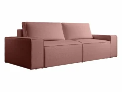 Sale Vente-unique Sofá cama de 4 plazas de terciopelo AMELIA Terracota