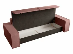Sale Vente-unique Sofá cama de 4 plazas de terciopelo AMELIA Terracota