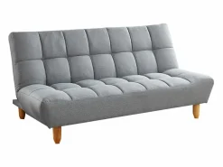 Hot Vente-unique Sofá cama de 3 plazas ESTEBAN - De tela - Color Gris