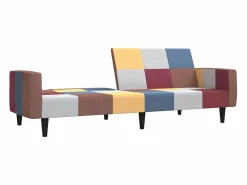 Hot vidaxl Sofá cama de 2 plazas tela Multicolor