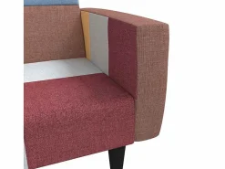 Hot vidaxl Sofá cama de 2 plazas tela Multicolor