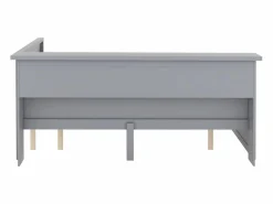 Outlet Sofá cama de 140 x 200 cm con cama nido de 90 x 190 cm - Con LED, USB y almacenaje - Cama Diván