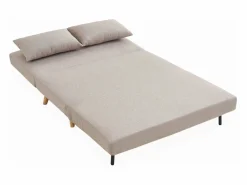 Best Sofá cama de con patas de madera, 2 plazas Sofá Escandinavo