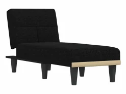Discount Sofá cama de tela PWFG82941 Negro