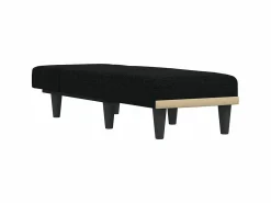 Discount Sofá cama de tela PWFG82941 Negro
