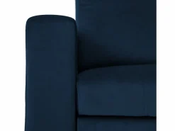 New Sofá cama esquinero de 3 plazas JAMES en terciopelo Sofá Vintage
