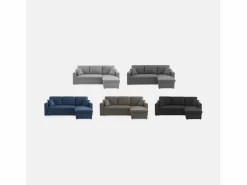Sale Sofá cama esquinero reversible de 3 plaza Sofá Modular