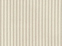 Vente-unique Sofá cama exprés AMELIA de 3 plazas en pana - Superficie de descanso de 140 cm - Colchón viscoelástico de 13 cm