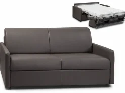 Sale Sofá cama italiano 3 plazas de piel sintética CALIFE Sofás Y Sillones|Sofás De Piel Sintética