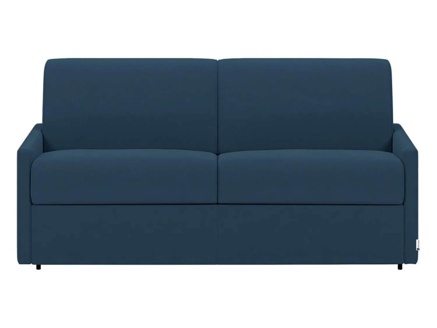 Vente-unique Sofá cama italiano 3p 22 cm tela - Color Gris CALIFE