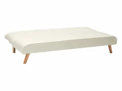 Modus Sofa Sofá cama moderno de 2 plazas en tejido Larimar para Salón y sala de estar -