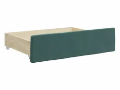 Best Clicnbuy Sofá cama nido con cajones terciopelo oscuro 100x200 cm Verde