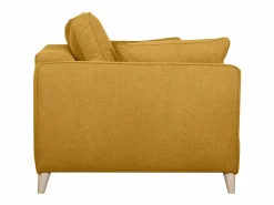 Clearance Sofá cama 3 plazas nórdico comino con colchón de 10 cm PAPEL Sofá Escandinavo