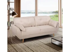 Clearance Sofá cama reclinable de diseño nórdico clic clac 3 plazas en tejido Fortaleza - Todos Los Sofás|Sofá Escandinavo