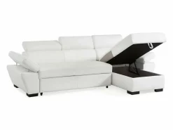 LINEA SOFA Sofá cama rinconera derecha bimateria piel JONOVA -