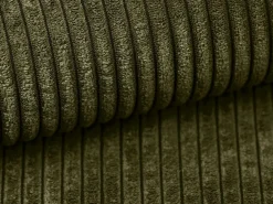 Online Vente-unique Sofá cama rinconera derecha de pana - Verde - AMELIA Caqui