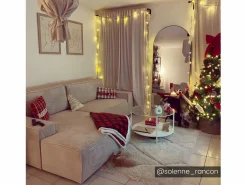 Vente-unique Sofá cama rinconera izquierda de pana - AMELIA de Pascal Morabito