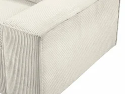 Vente-unique Sofá cama rinconera izquierda de pana - AMELIA de Pascal Morabito