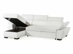 Hot Sofá cama rinconera ángulo izquierdo bimateria piel JONOVA - Sofá - 4 Plazas|Sofá De Piel
