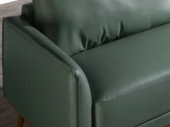 Angel Cerda Sofá chaise longue derecha piel 6199 Verde