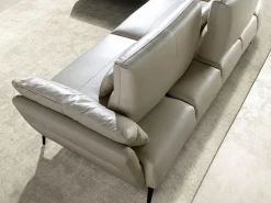 Online Sofá chaise longue izquierda piel arena 6214 Sofá De Piel