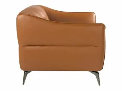 Sale Angel Cerda Sofá Chester 2 plazas piel marrón 6168 Marru00f3n