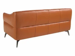 Sale Angel Cerda Sofá Chester 2 plazas piel marrón 6168 Marru00f3n