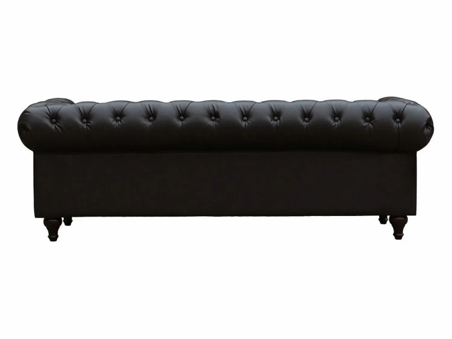 Habitat et jardin Sofá Chesterfield "Aliza" 3 plazas - Marron Marru00f3n