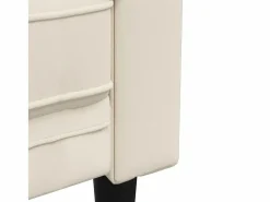 Clicnbuy Sofá Chesterfield de 3 plazas tela