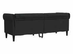 Clicnbuy Sofá Chesterfield de 3 plazas tela