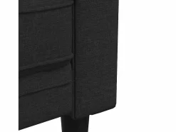 vidaxl Sofá Chesterfield de 3 plazas tela