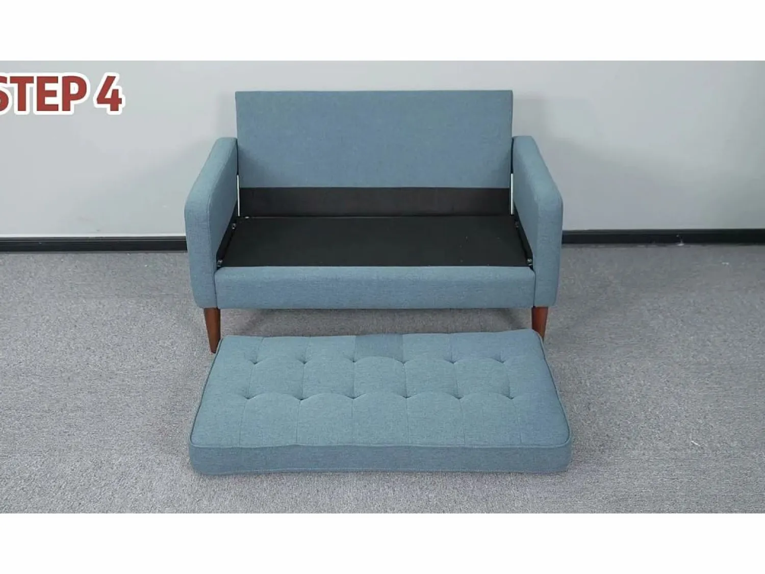 Sofá con 2 escandinavos 2 plazas, mini sofá de brazo enrollado en terciopelo de loveseat, sillón de sala de estar con reposabrazos, 121x77x87cm - Todos Los Sofás|Sofá Escandinavo