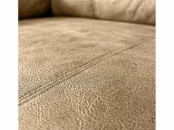 Best Sofá con Chaiselongue Reversible Color Piedra, Asientos Extensibles y Arcón, 291x160x104 cm, Tapizado en Tela Sofá Relax
