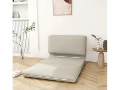 Sofá convertible 3 en 1, terciopelo , colchón grueso, plegable y cómodo, carga 240 kg (275x120x10cm)