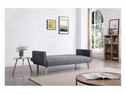Concept-Usine Sofá convertible 3 plazas de tela MALMO