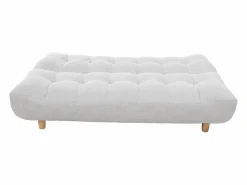 Hot Sofá convertible diseño escandinavo y roble YUMI Sofá Escandinavo