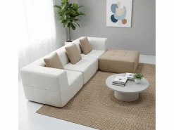 Clearance Sofá convertible Eden Completo 3 plazas - blanco arena Todos Los Sofás|Sofá - 3 Plazas
