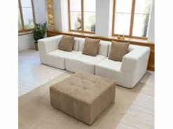 Clearance Sofá convertible Eden Completo 3 plazas - blanco arena Todos Los Sofás|Sofá - 3 Plazas