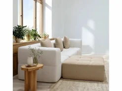 Clearance Sofá convertible Eden Completo 3 plazas - blanco arena Todos Los Sofás|Sofá - 3 Plazas