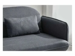 Sale Concept-Usine Sofá convertible estilo escandinavo 3 plazas de tela SOTCHI Gris