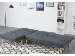 Online Sofá convertible, modulable 5 plazas de tela STOCKHOLM Sofá Escandinavo
