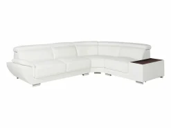 LINEA SOFA Sofá Cuero vacuno color ángulo derecho NAHIA