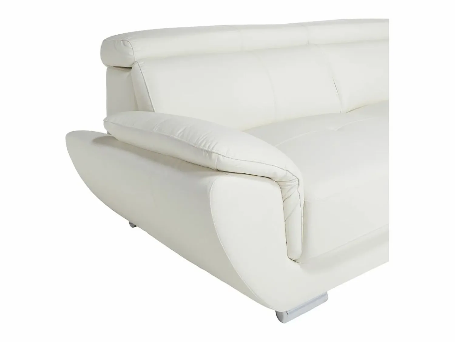 LINEA SOFA Sofá Cuero vacuno color ángulo derecho NAHIA