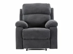 Hot Sofá de 3 plazas, 2 plazas + sillón tela gris TOLZANO Conjunto Sofá Y Sillón