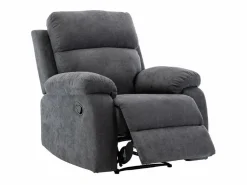 Hot Sofá de 3 plazas, 2 plazas + sillón tela gris TOLZANO Conjunto Sofá Y Sillón