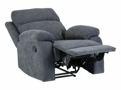 Hot Sofá de 3 plazas, 2 plazas + sillón tela gris TOLZANO Conjunto Sofá Y Sillón
