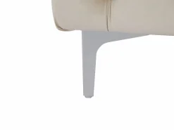 Online Vente-unique Sofá de 3 plazas, 2 plazas y sillón chéster de terciopelo EDWINA Beige