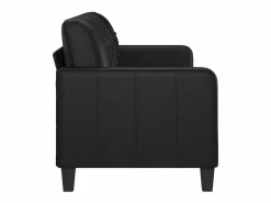 vidaxl Sofá de 3 plazas de cuero sintético 180 cm